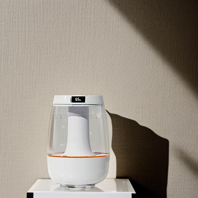 超靜音大霧量臥室空氣加濕器，家庭桌面使用