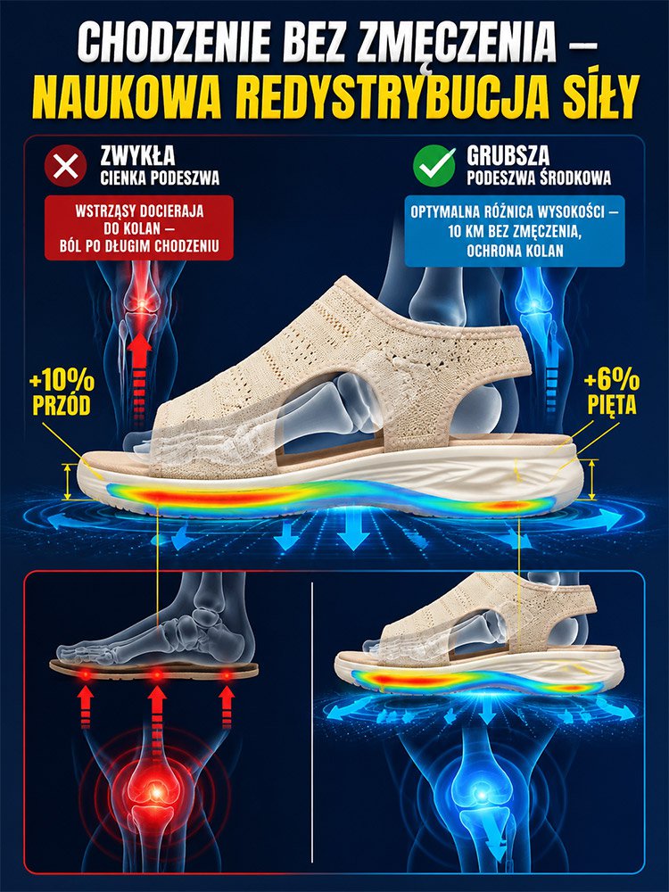 Buty flyknit z elastyczną, miękką podeszwą – antypoślizgowe i amortyzujące