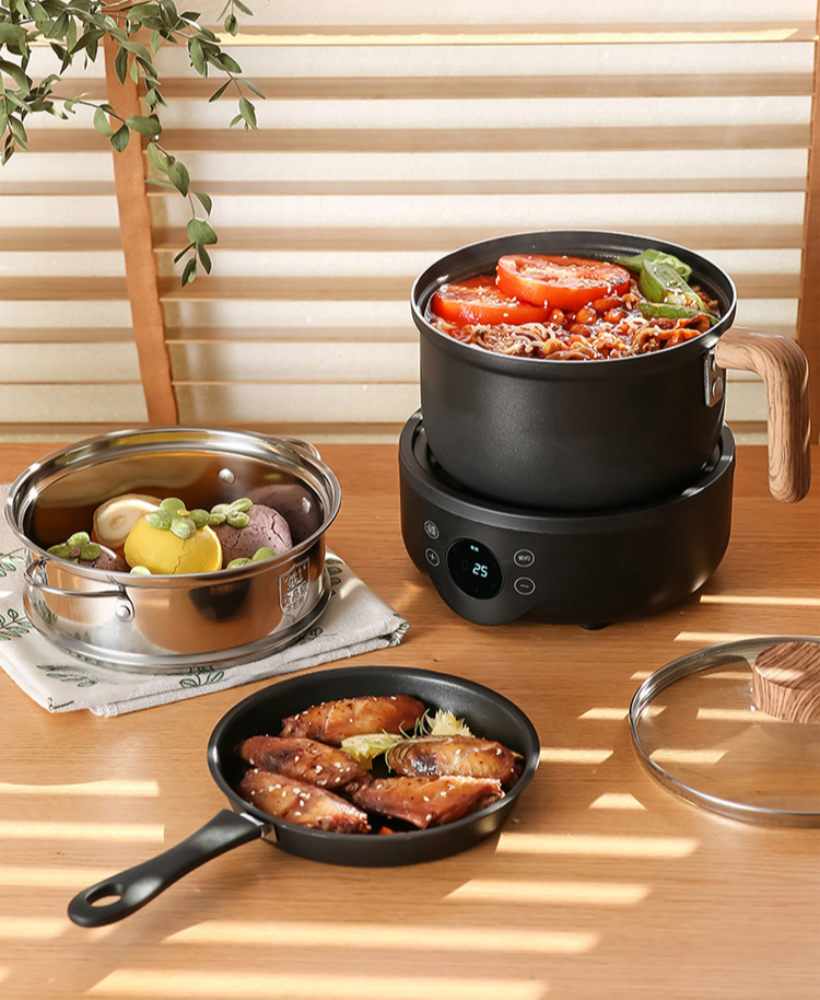 가정용 다용도 전기냄비 제품 전체 모습