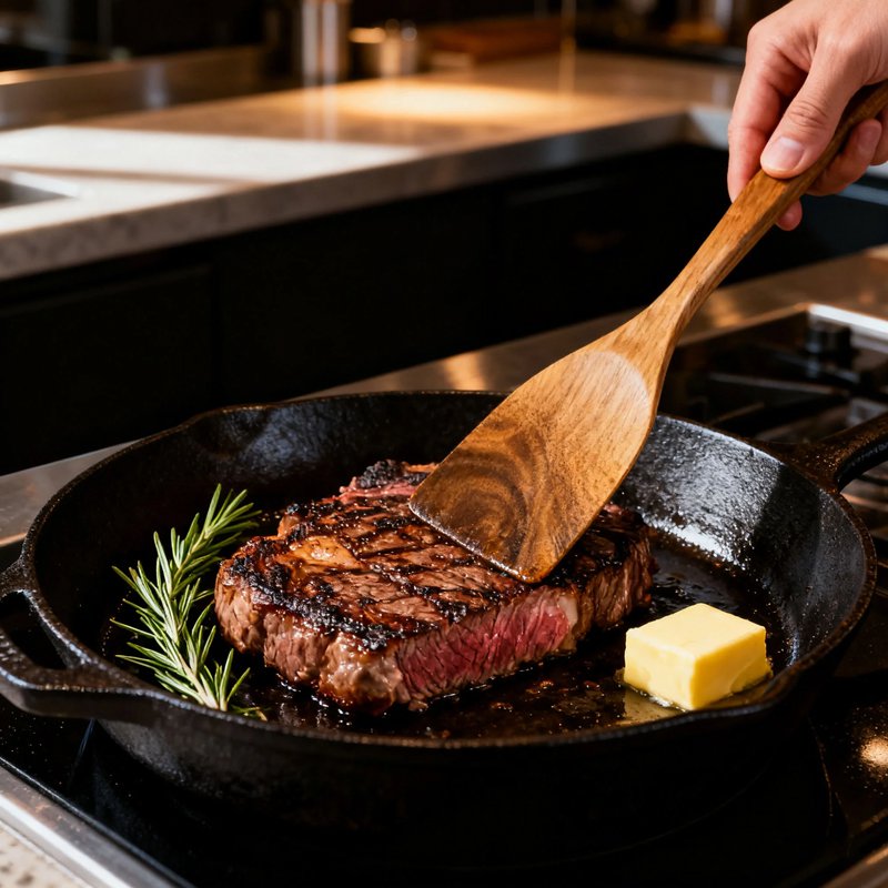 Juego de utensilios de cocina de madera