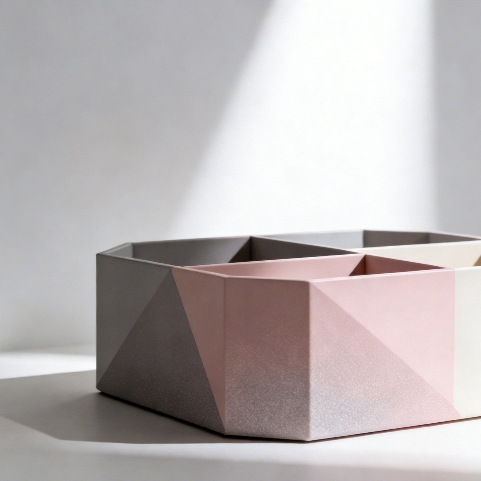 Desktop Storage Box Set of 3