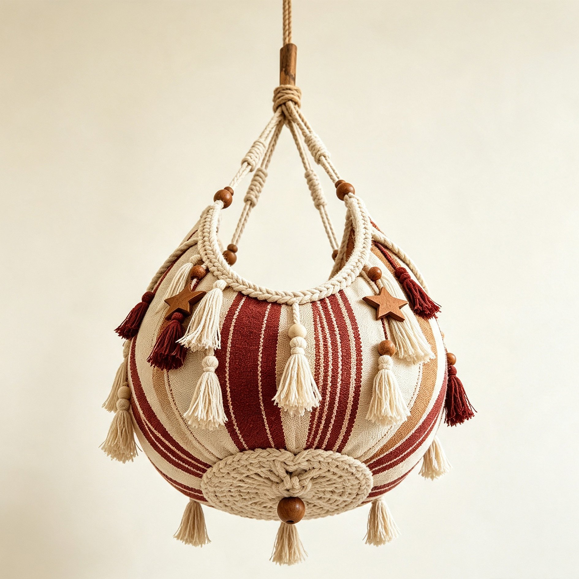 Bohemian Star Tassel Pouch