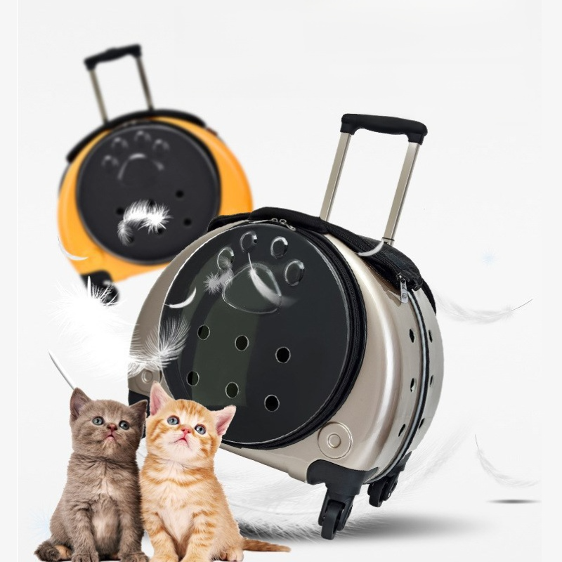 Portable Pet Trolley Case