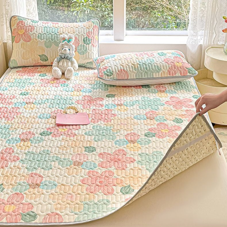 乳膠冰絲床墊 可水洗清潔