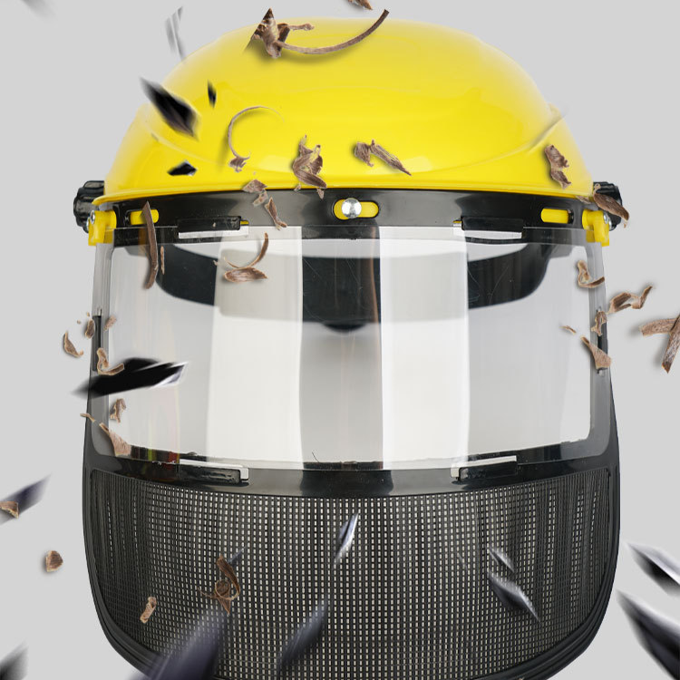 割草防飛濺頭戴式防護面罩