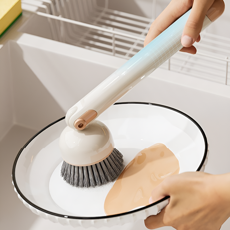 手を傷めず油汚れ防止クリーニングブラシ