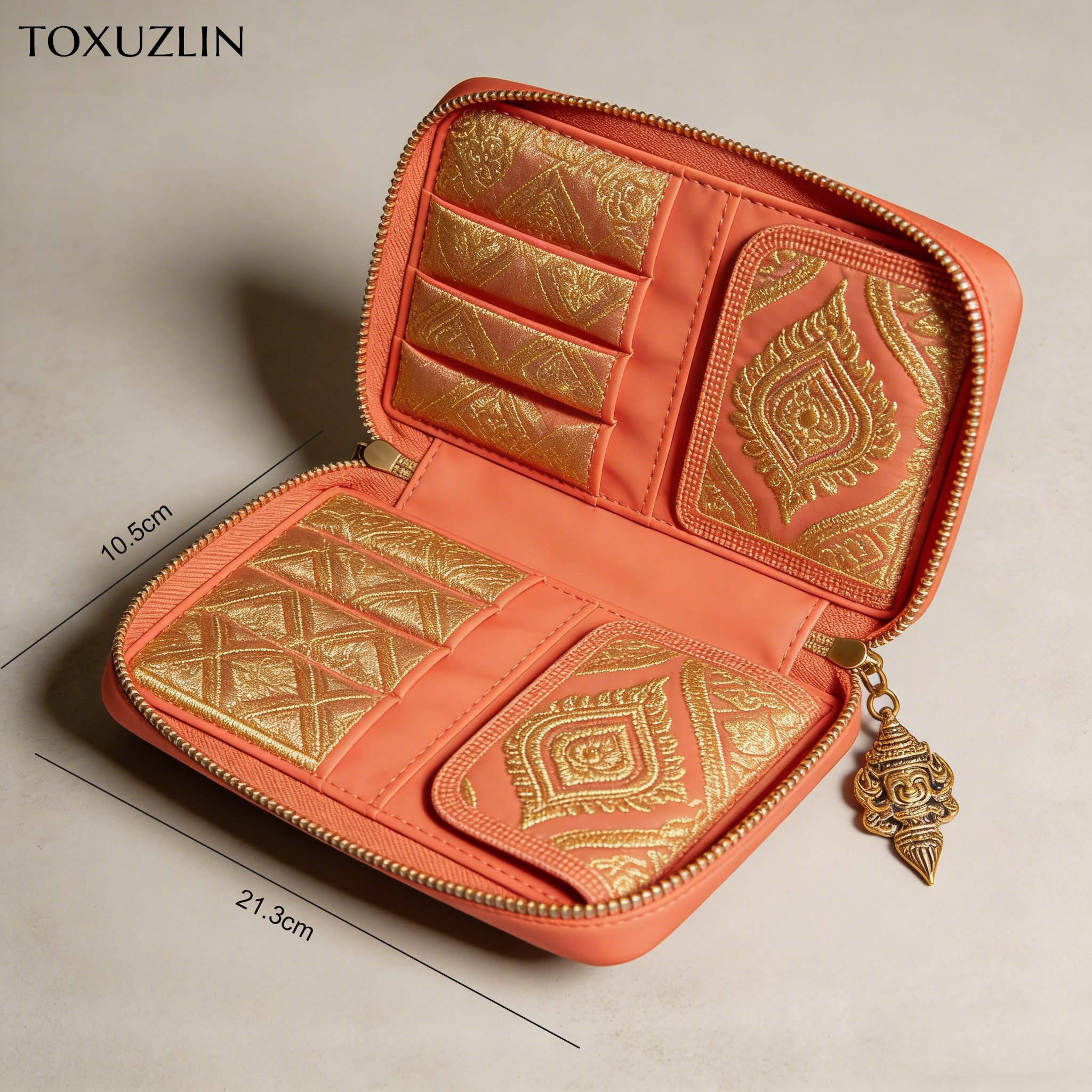 กระเป๋าใส่แปรงแต่งหน้า ความจุใหญ่ ใส่แปรงได้หลายขนาด