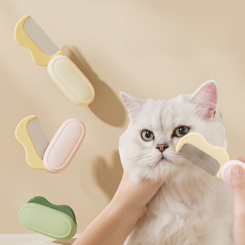寵物小型面部梳 折疊去淚痕開結排梳 狗狗專用清理神器