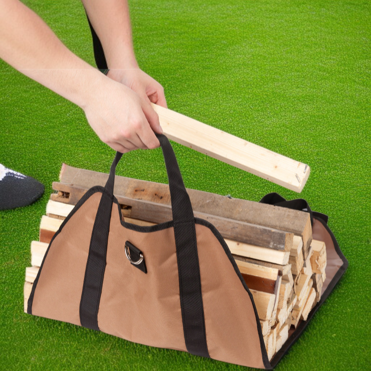 Portable Durable Canvas Logging Bag