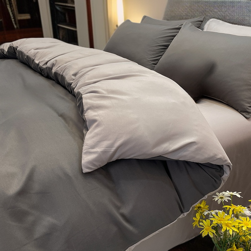 洗った綿の寝具