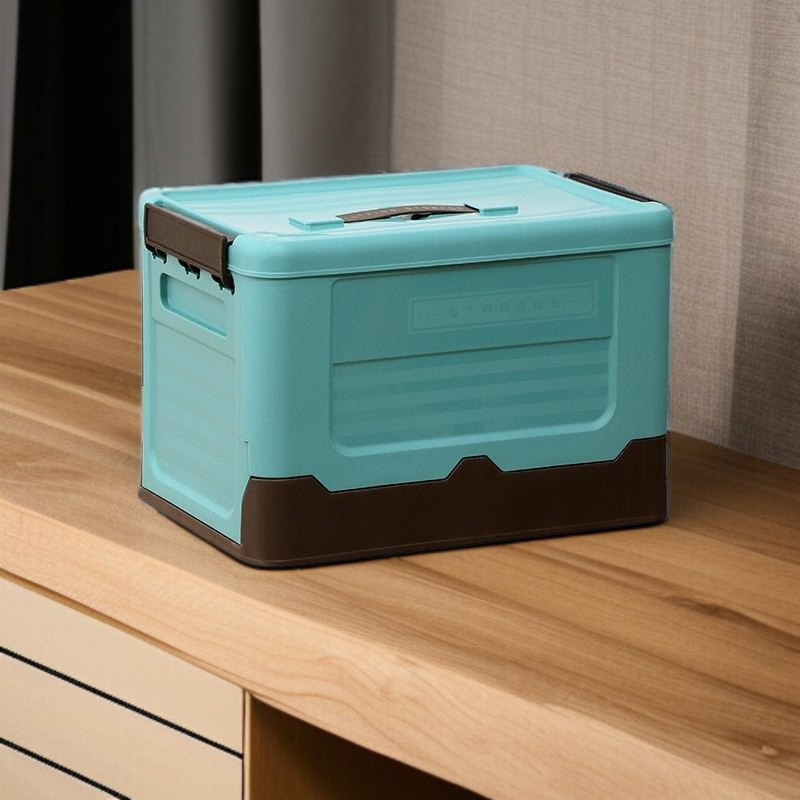 Outdoor Tableware Storage Box Foldable Large Capacity Organizer