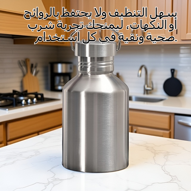 كأس ترمس السفر من الفولاذ المقاوم للصدأ بتصميم عصري