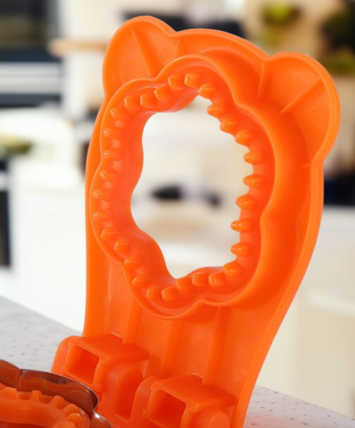 Integriertes Schneidwerkzeug für Pocket Sandwiches