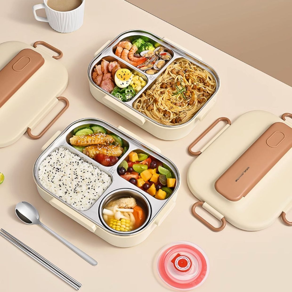 Lunchbox passt perfekt ins Schließfach