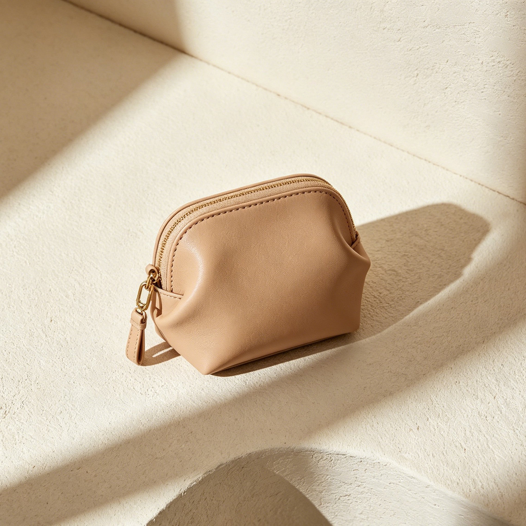 Lightweight storage bag with zipper closure