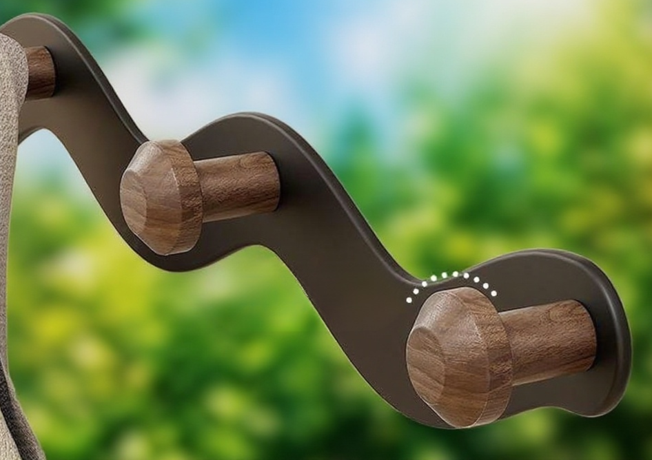 門後收納掛衣架多功能使用