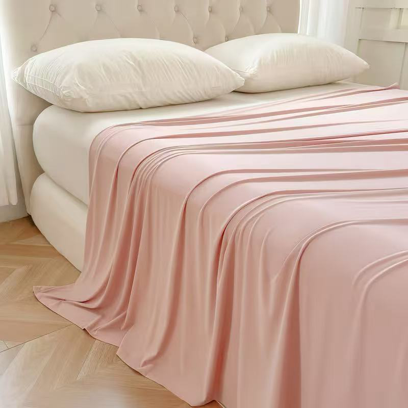 Ice silk cooling blanket