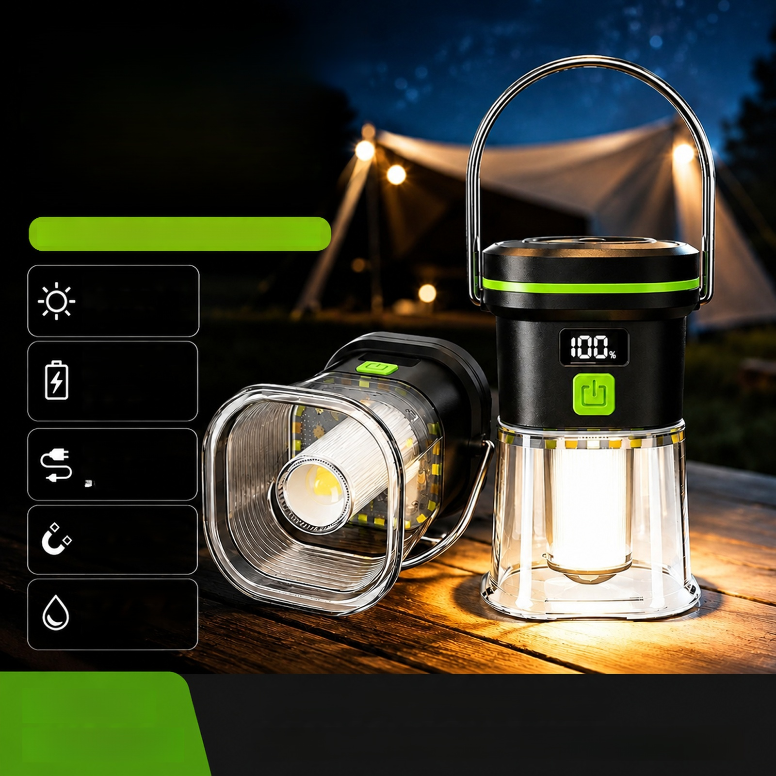 Lanterne de camping