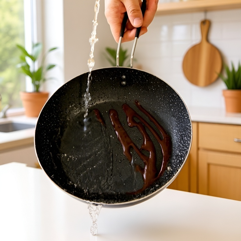 프라이팬 접는 방법 단계별 이미지