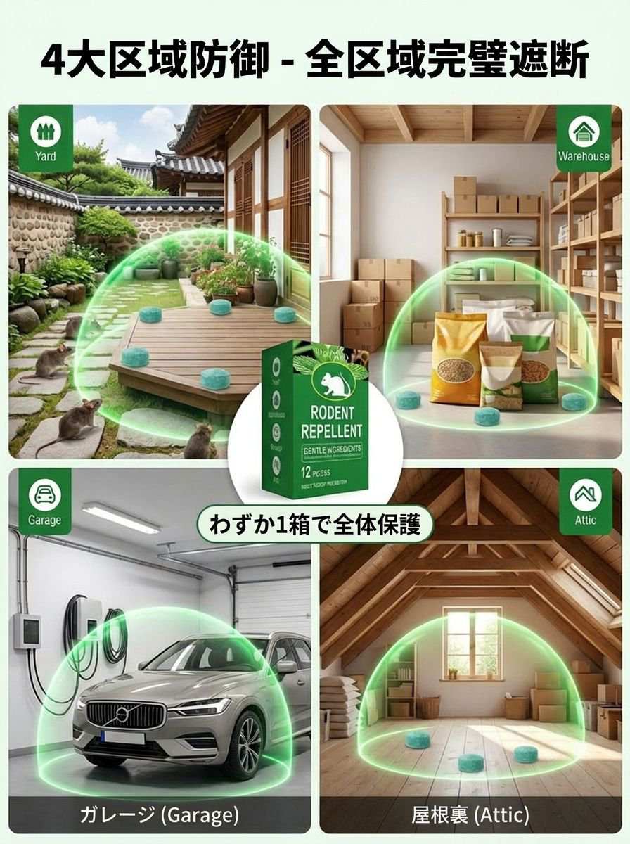 植物エキス配合ネズミ除けボール レモンの香り