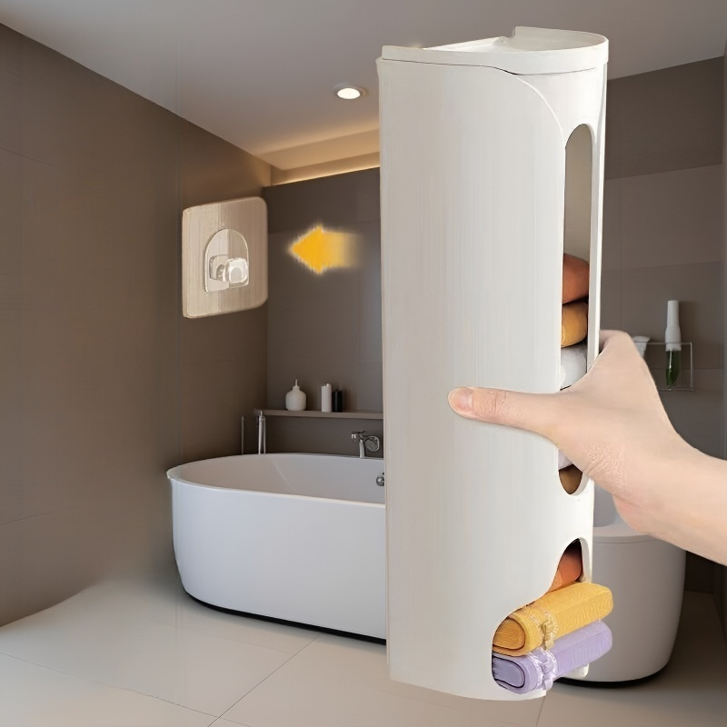 Aufbewahrungsständer für Plastiktüten ohne Bohren für die Küche