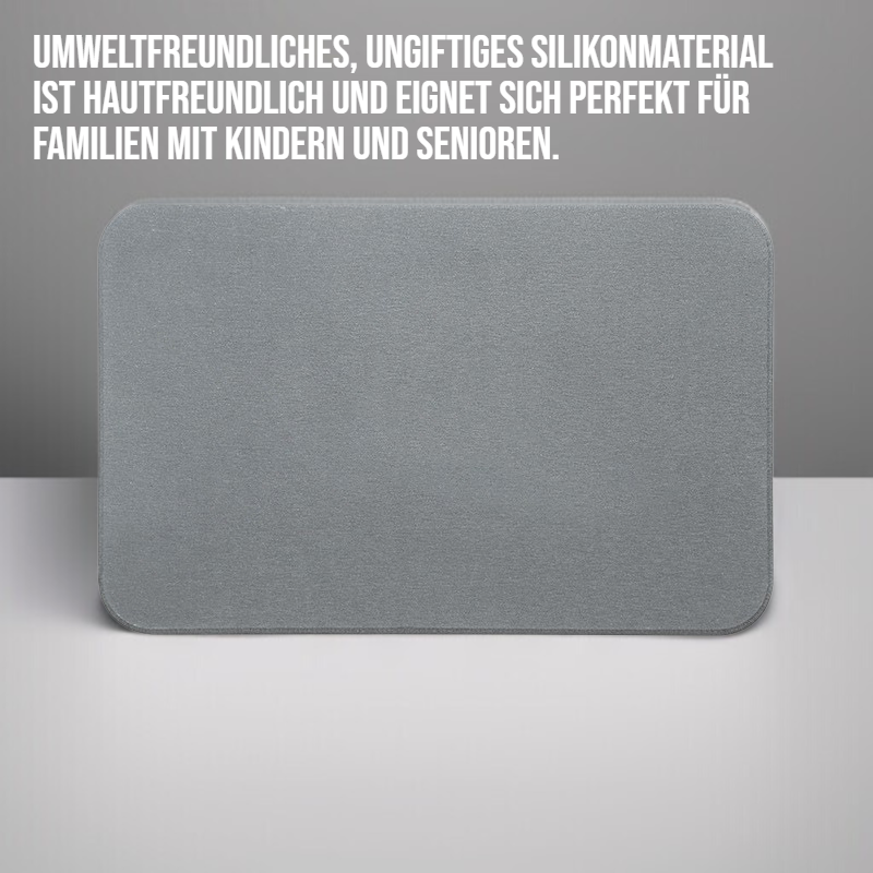 Wasserdichte Silikonmatte für sicheres Baden