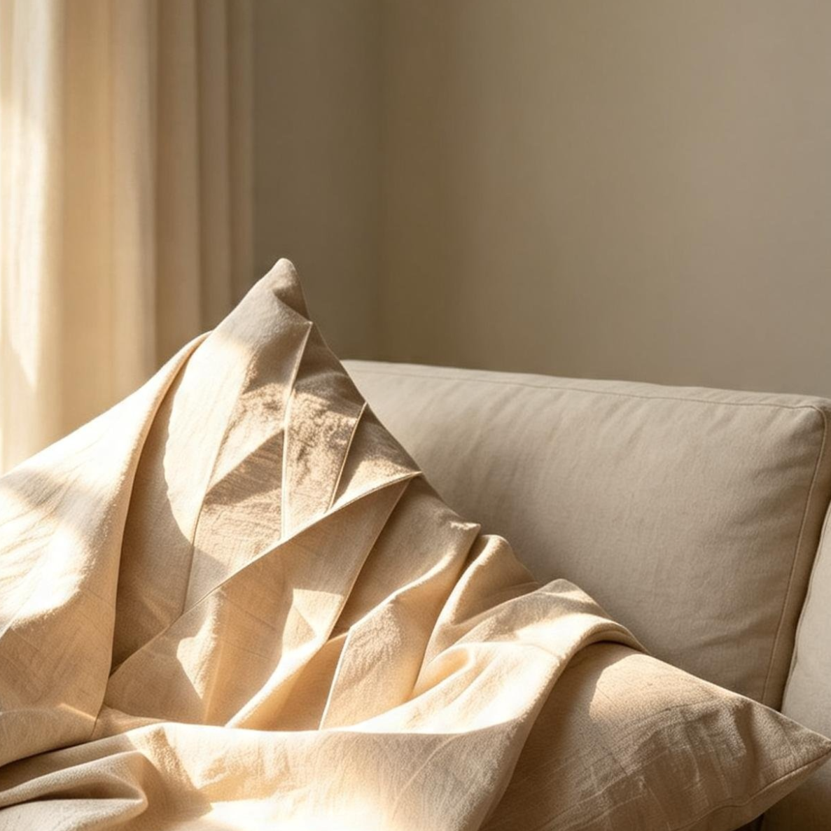 Nordic Style Cotton Linen Pillow Cover