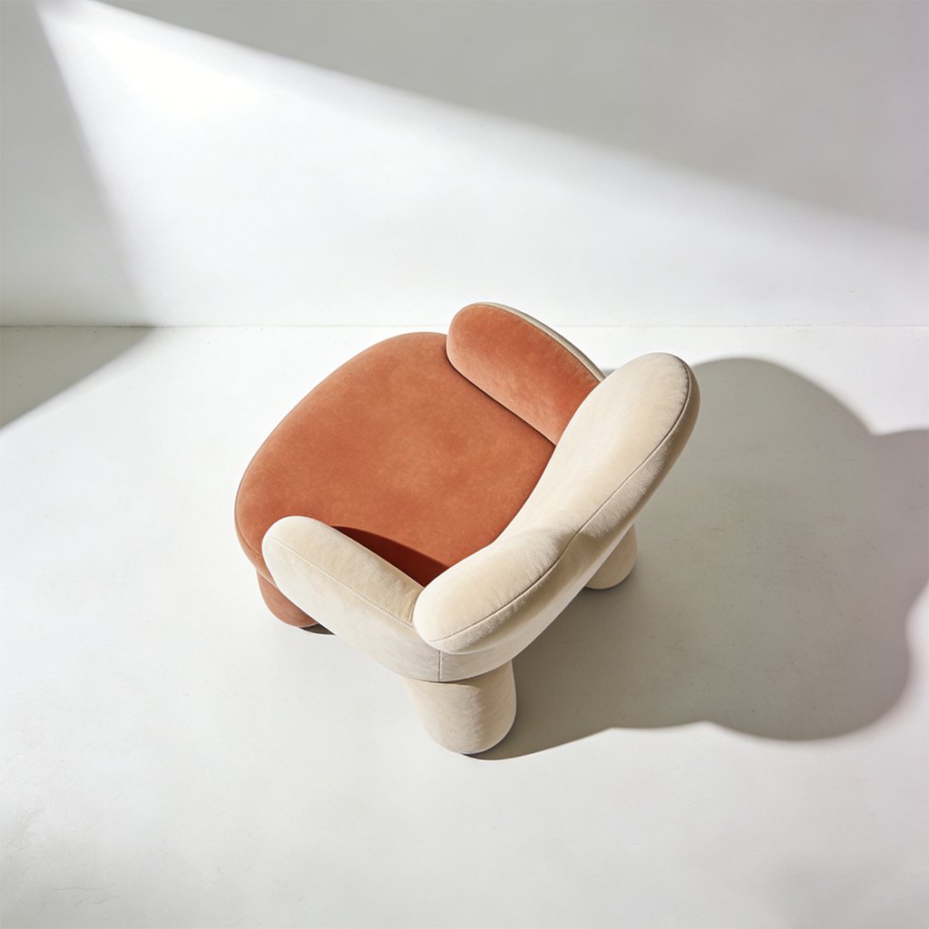 快適な一人掛けソファ