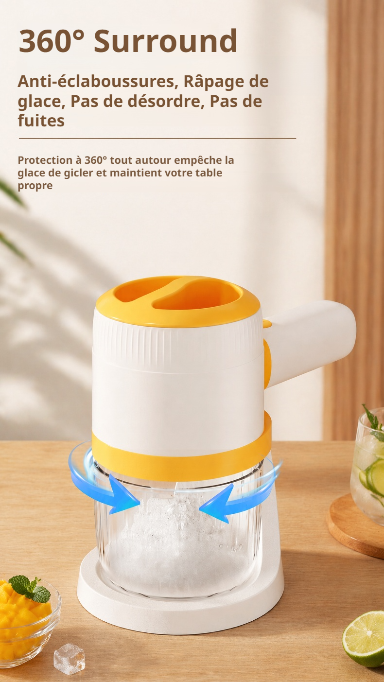 Production de glaçons rapide et pratique