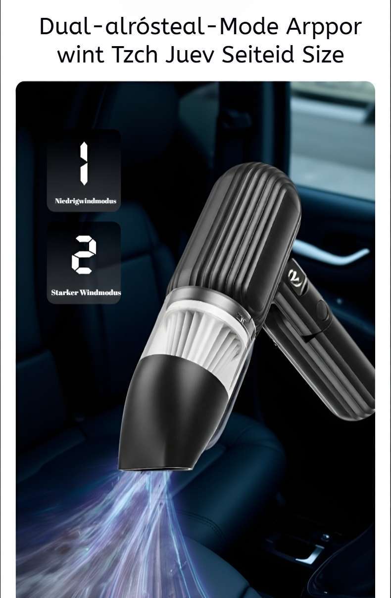 Flexible Reinigung mit Nass- und Trockensauger ohne Kabel