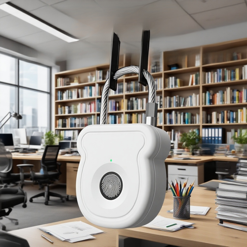 Smart fingerprint padlock