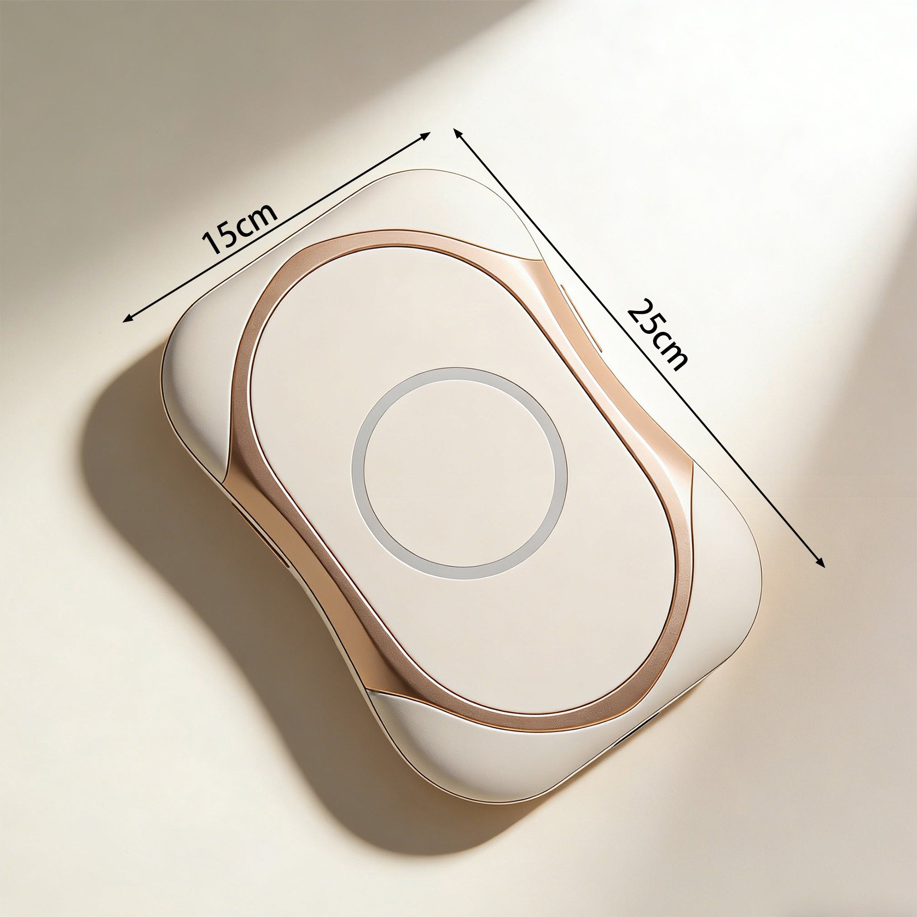 大容量バッテリー搭載ワイヤレス充電器の使用イメージ