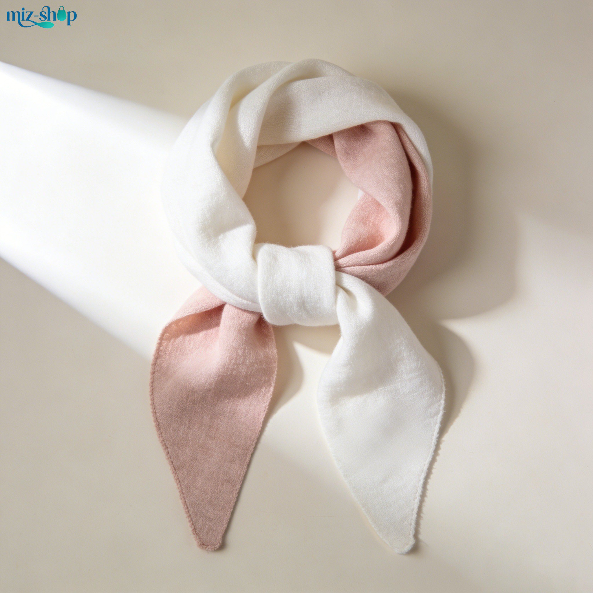 Cotton and linen scarves (2 pieces)