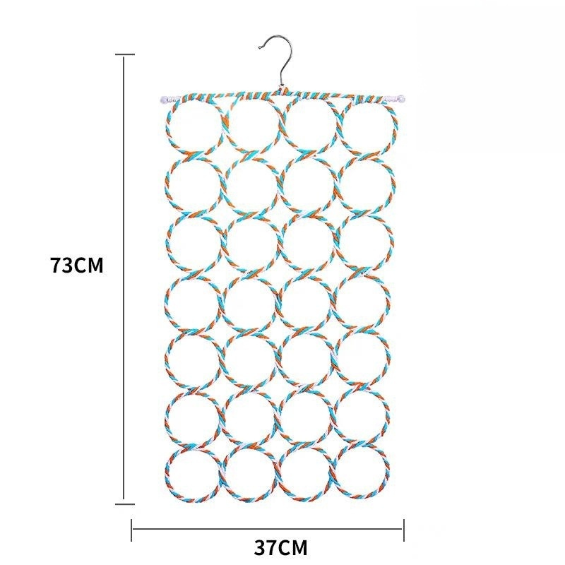 スカーフとネクタイ掛けラック