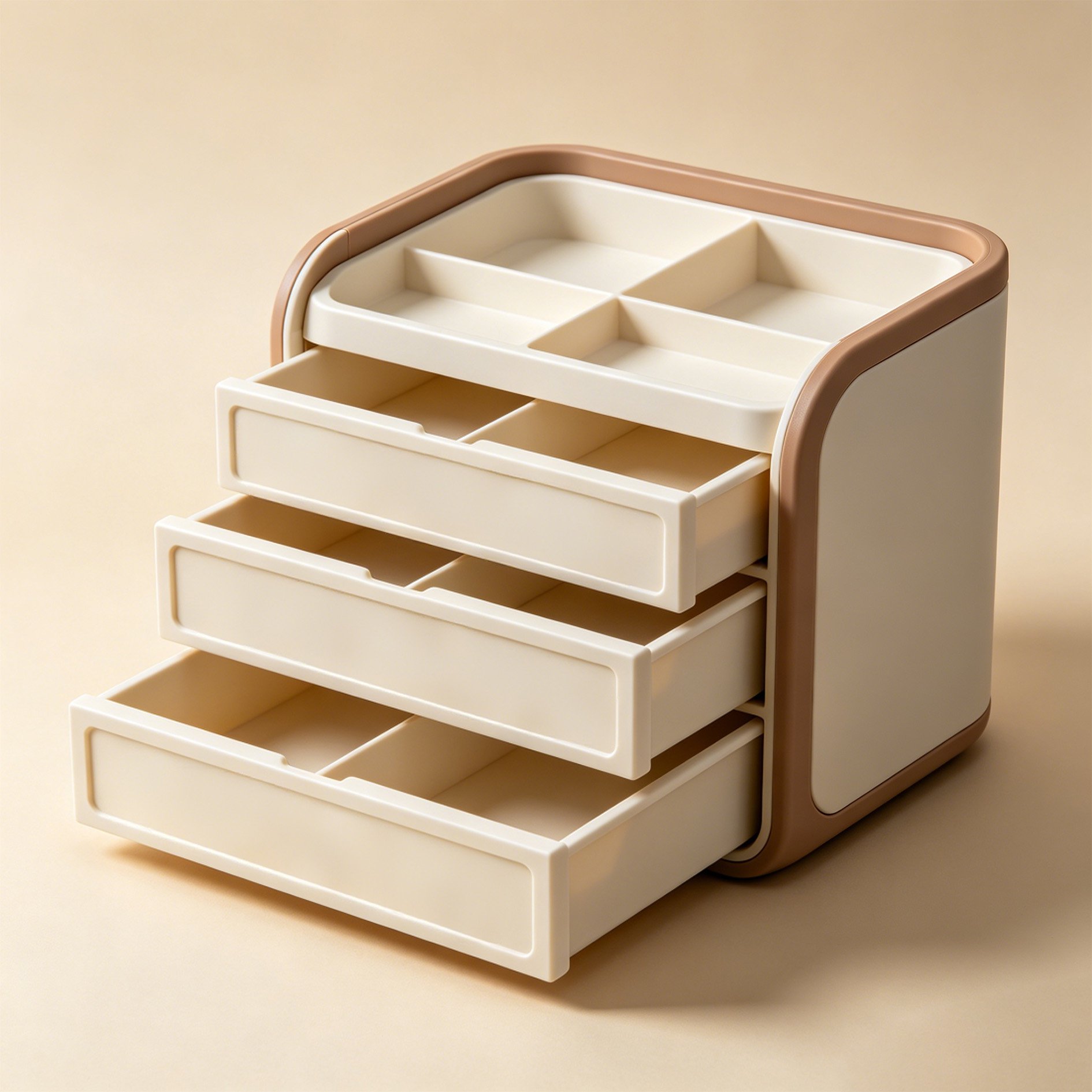 Drawer organizer compartments
