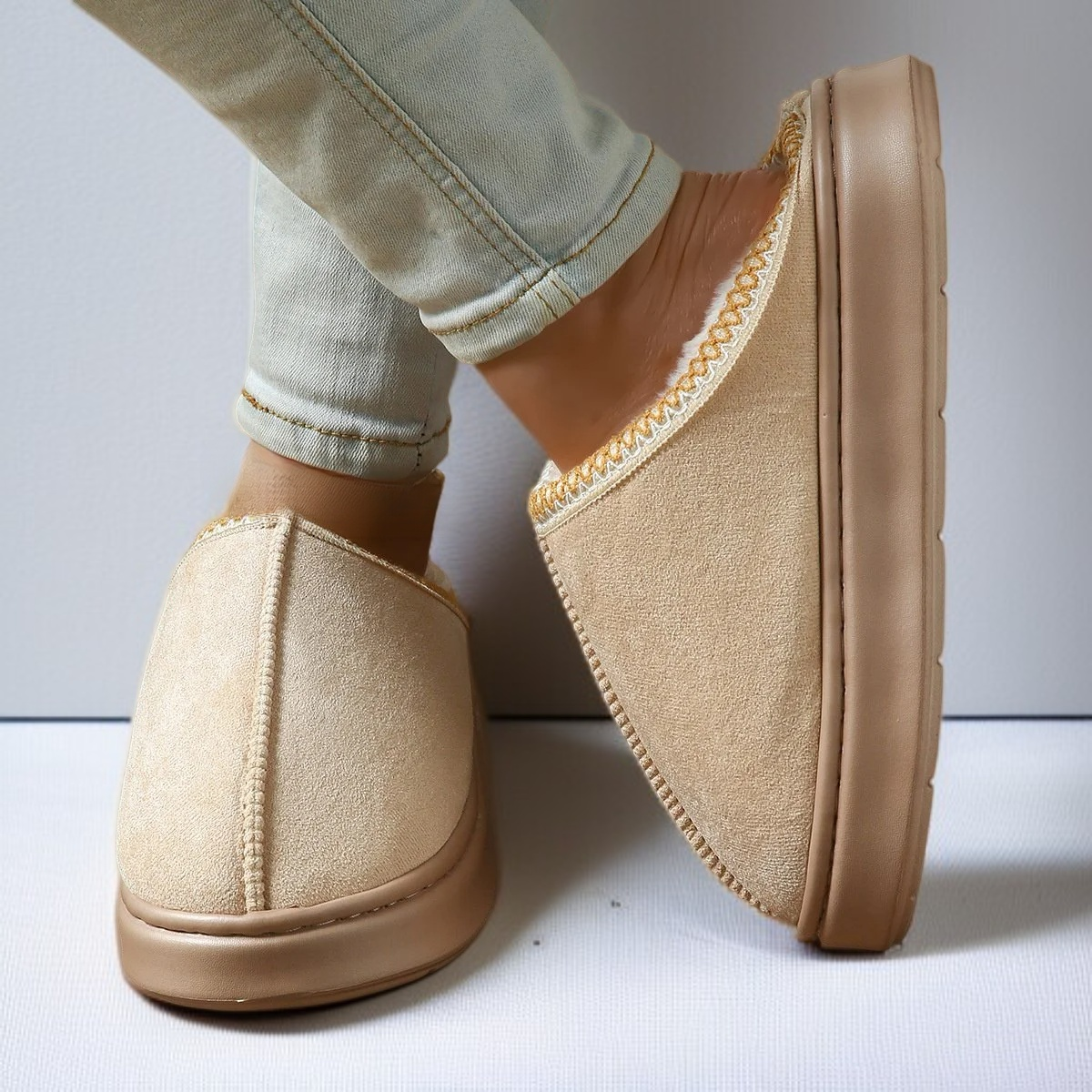 미끄럼 방지 바닥의 슬리퍼 디테일