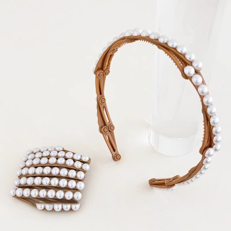 Diadema fija con flequillo