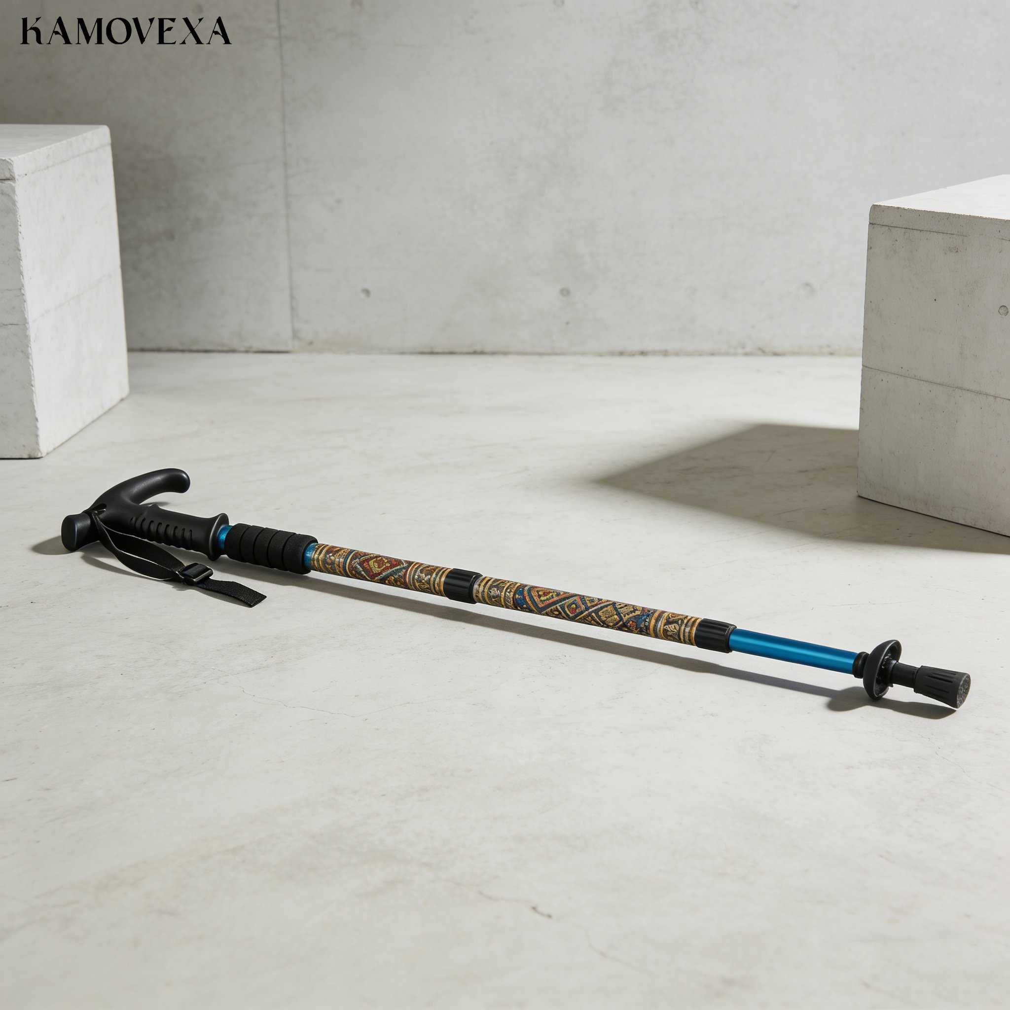 ไม้เท้าเดินป่าปรับระดับได้พร้อมระบบกันกระแทก