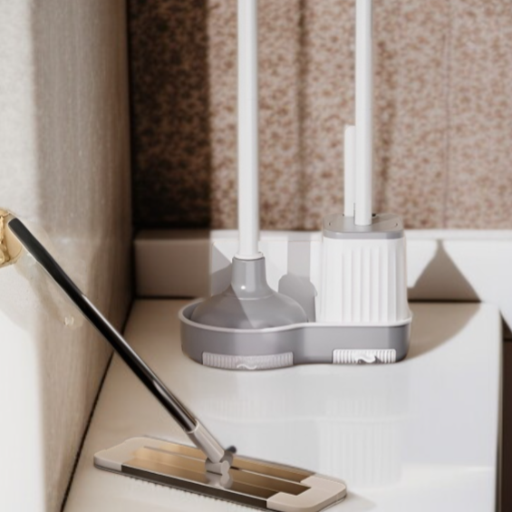 Effective germ removal toilet brush