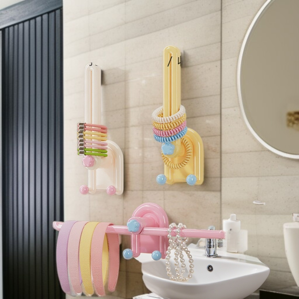 펀치 없는 후크 수납형 수납 선반