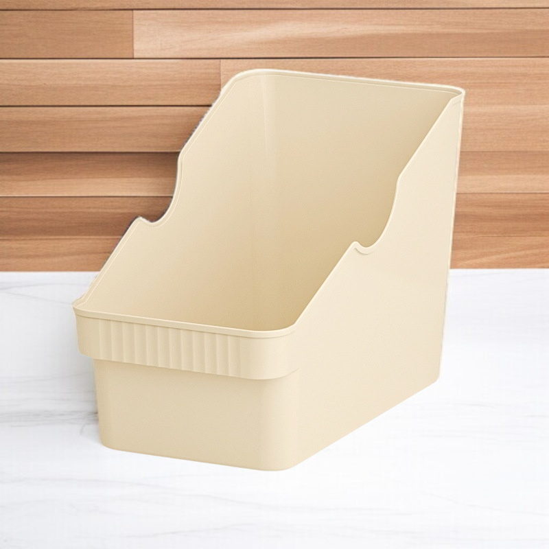 주방 다용도 수납 선반 플라스틱 수납 케이스 냄비 칼 수납 간장병 병