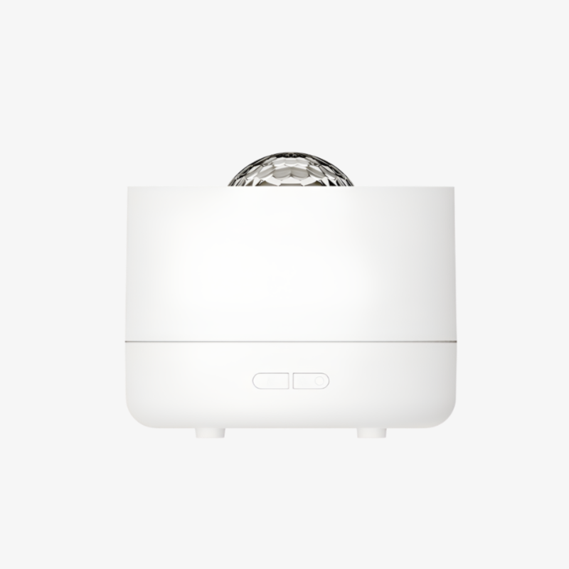 Multifunctional Star Projector Aroma Diffuser, USB Powered, 7-Color Ambient Humidifier