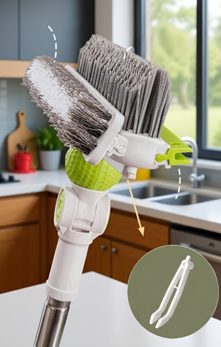 강력한 청소력의 청소 브러시 디테일