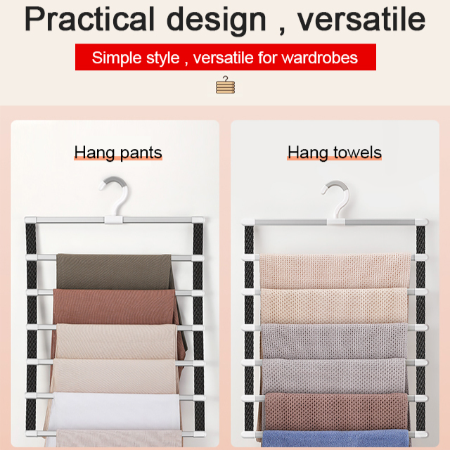 Multi-Tier Folding Pants Hanger