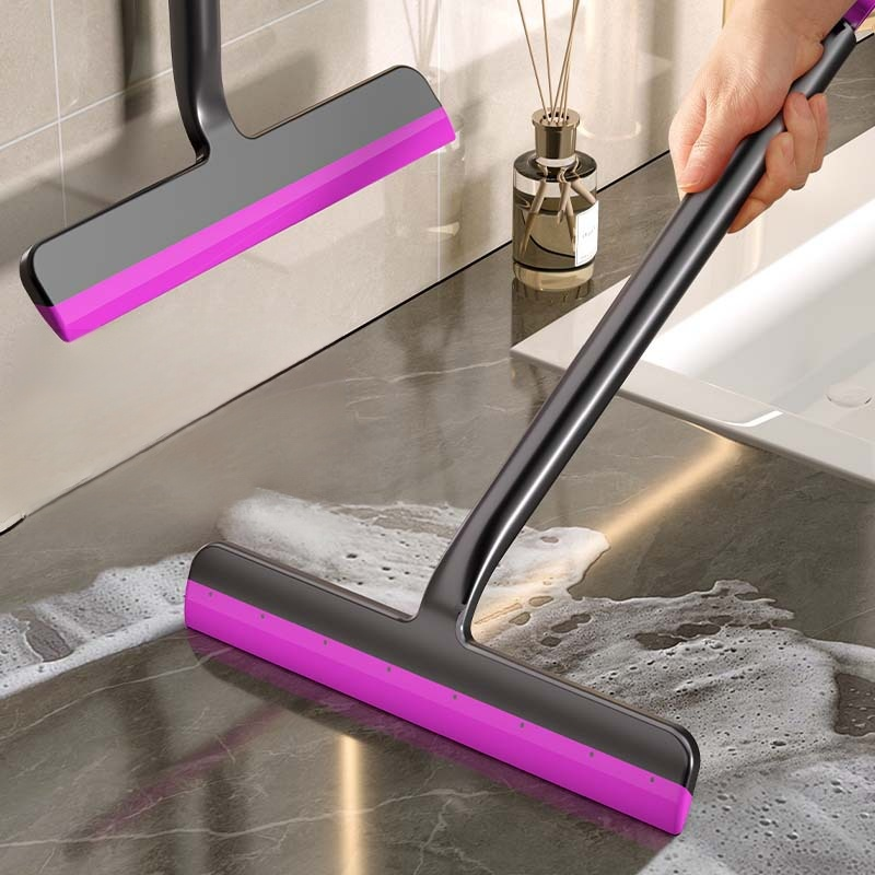 Household Glass Wiper Glass Wiper Household Bathroom Cleaner Long Handle