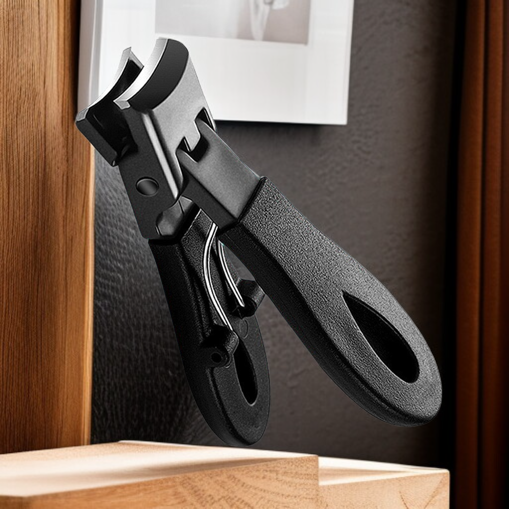 أدوات العناية بالأظافر مع حواف مسطحة ومائلة