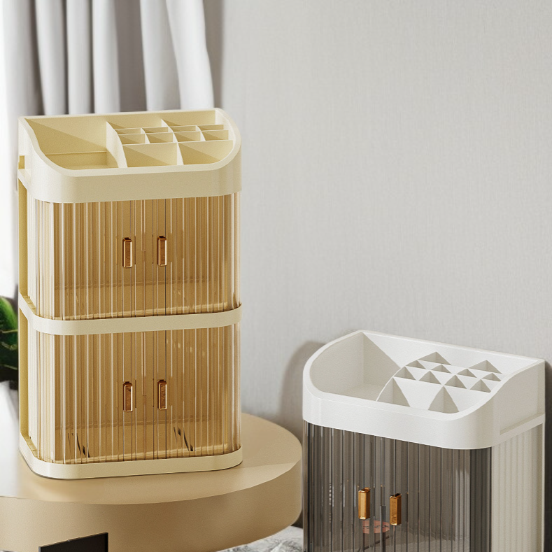 Dorm Room Desktop Organizer for Beauty Products