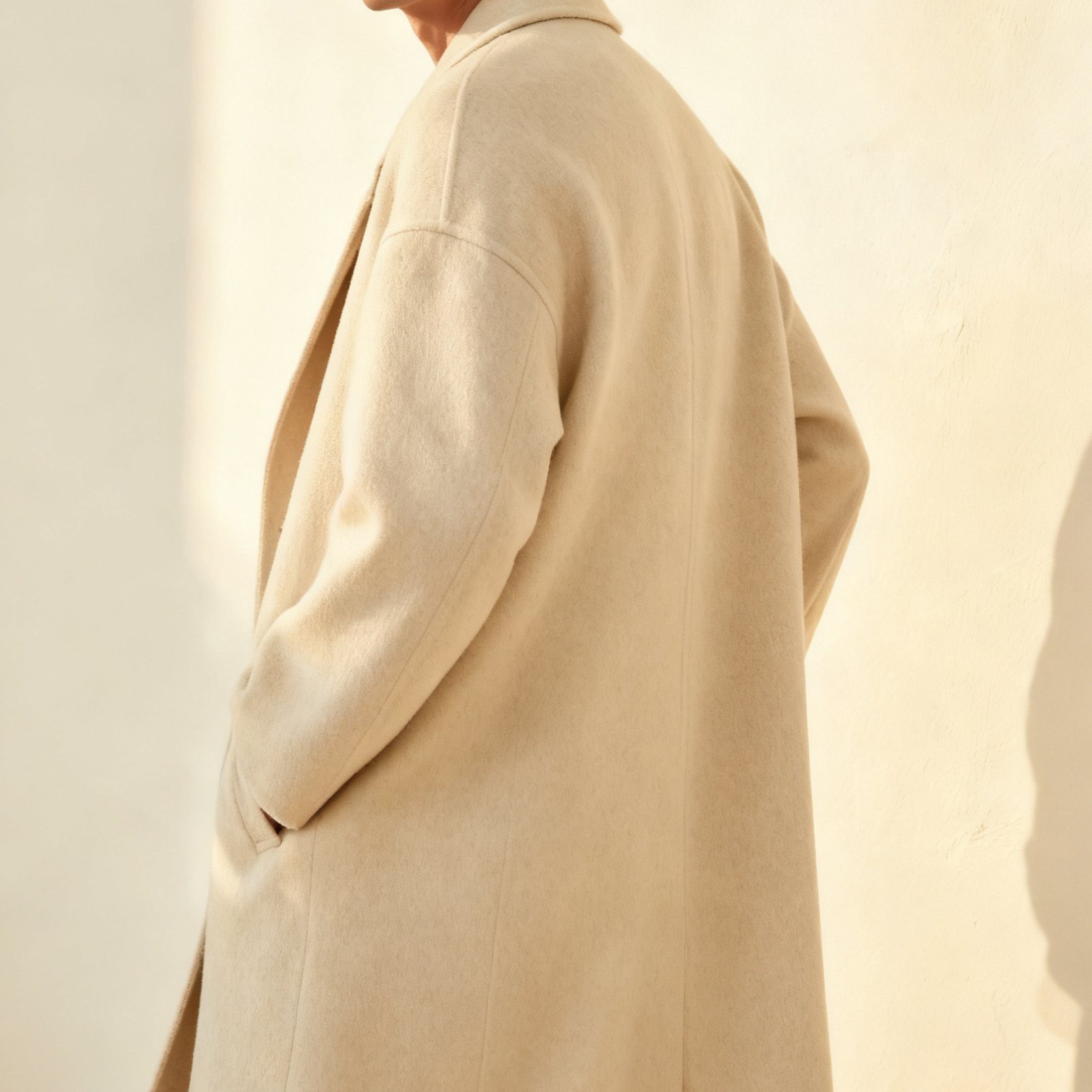 남성 캐시미어 코트