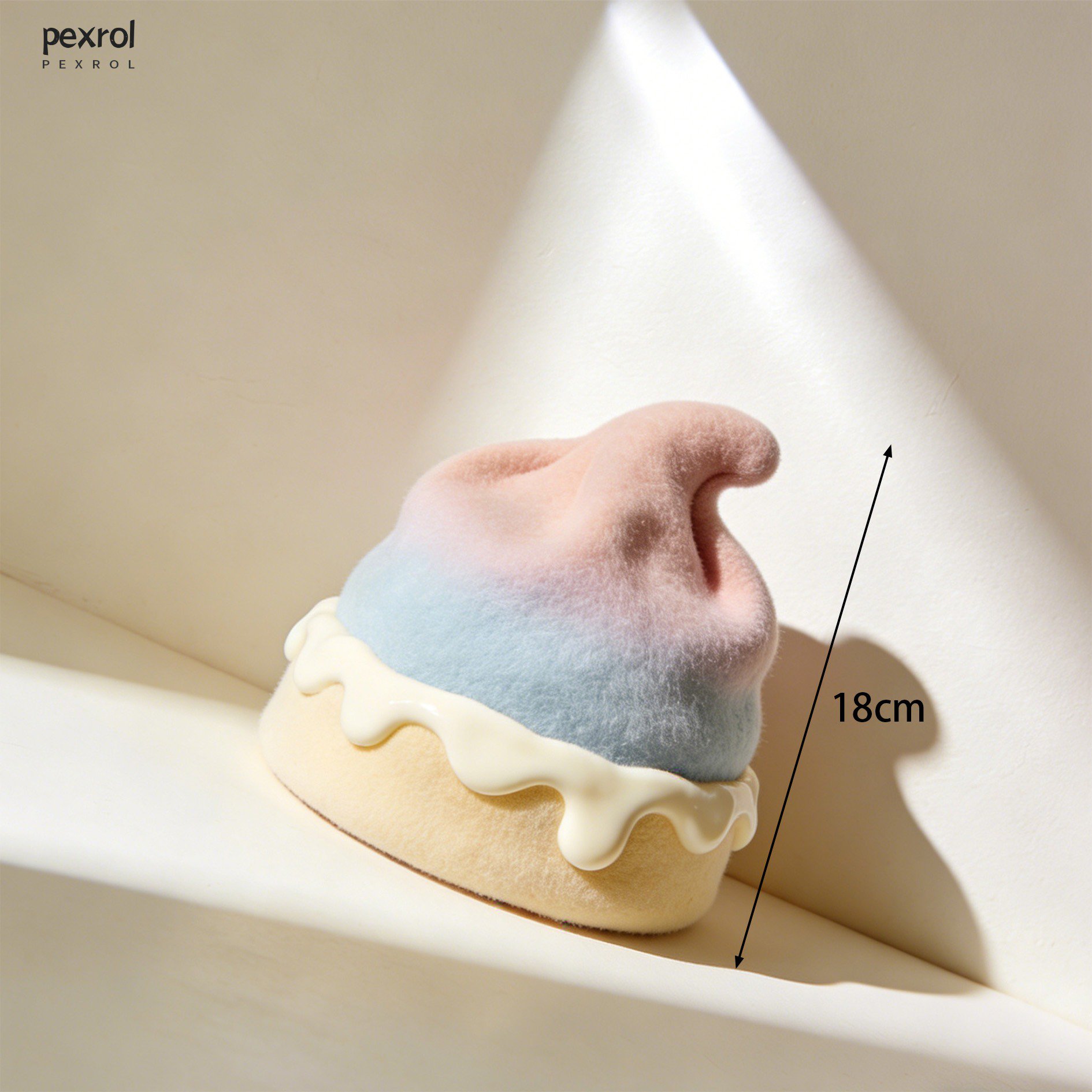 Detailansicht der hochwertigen Baumwollmütze für Babys