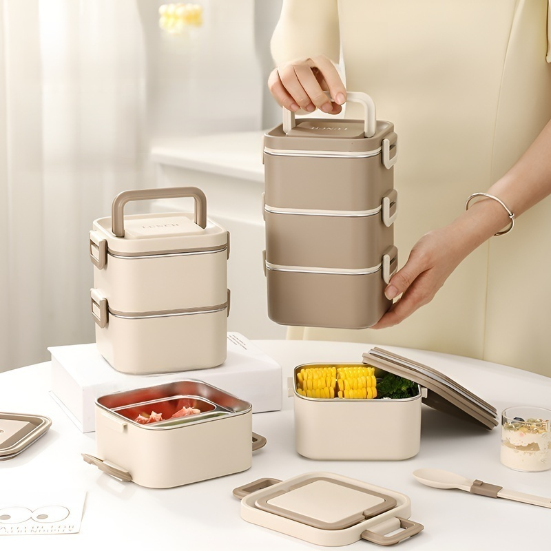 Fiambrera de acero inoxidable